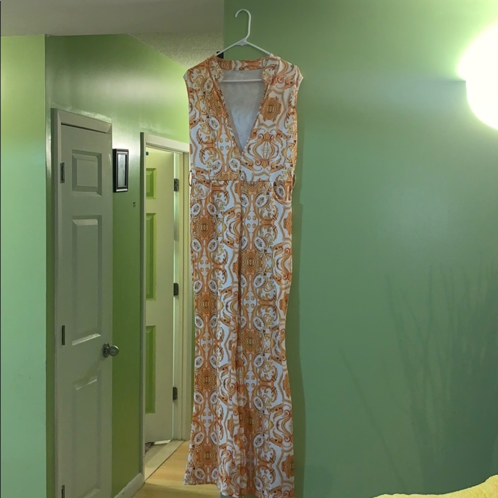 Vneck Jumpsuit